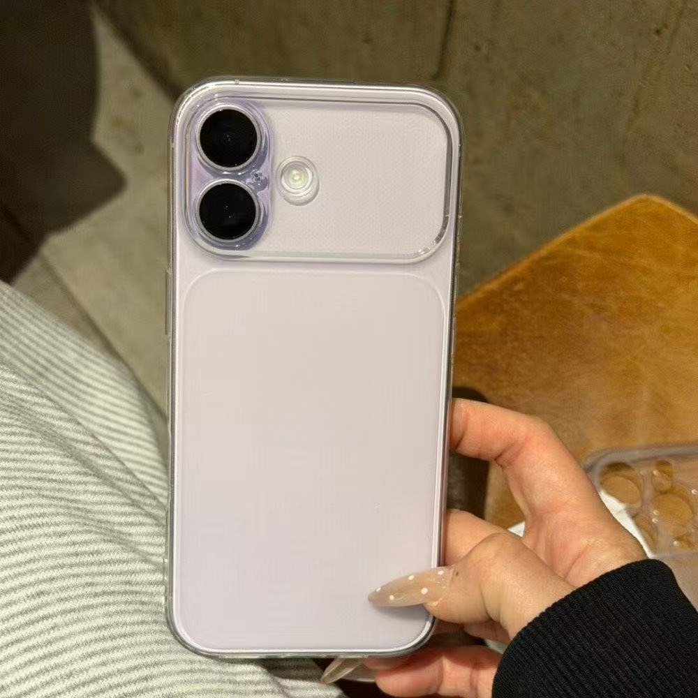 E-shop Handyhülle: Sofortige Umwandlung in 17 Pro Hülle mit großem Fenster, kompatibel mit Apple iPhone 11/12/13/14/15/16/17, transparente weiche Hülle