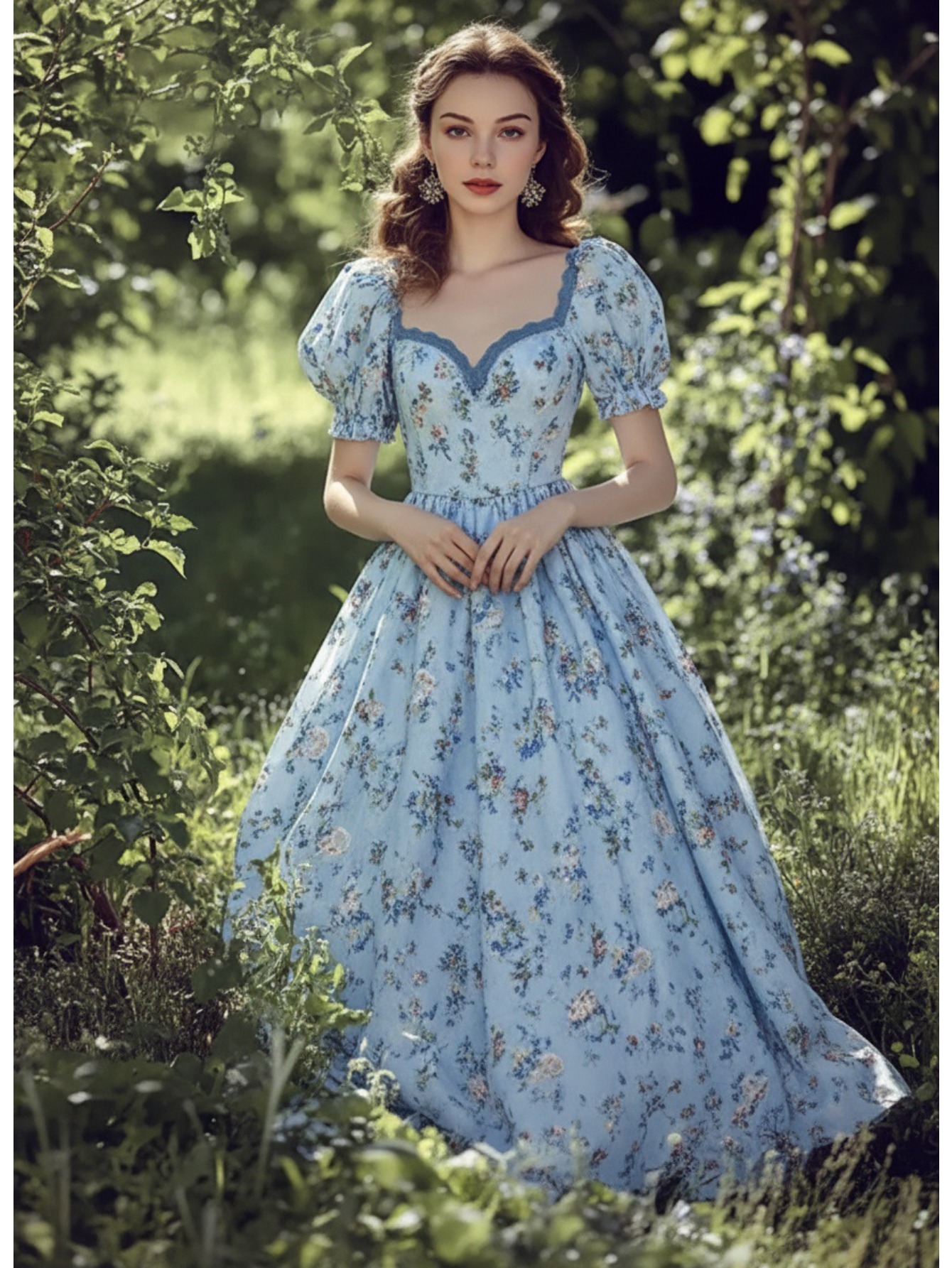 blue fairy dress womens Daydream Blue Velvet Fairy Dress