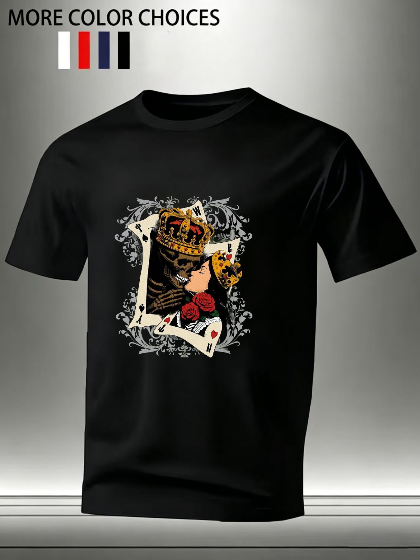 playing card clothing sold on Temu Australia