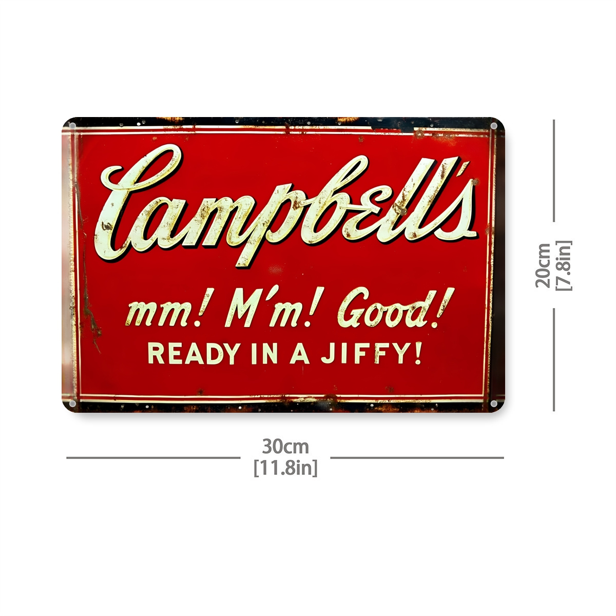 

Mm Good" Vintage Metal Sign - 8x12 Inch, Aluminum For Home, Bar, Cafe & Garage Decor, Waterproof & Dustproof