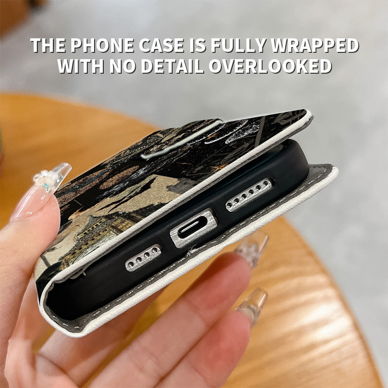 phone case moon and   pattern phone case wallet case compatible with galaxy s20 s20 fe s20 fe 5g s20 lite s20 s20 ultra s20 fe 2022 s21 5g s21 fe 5g s21 5g s21 ultra 5g s22 5g s22 5g s22 ultra 5g s23 s23 fe s23 s23 ultra s24 s24 fe s24