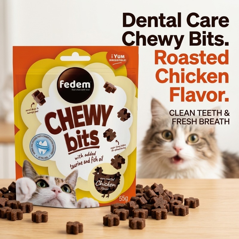   cat teeth cleaning massage chew block universal for cats and dogs nutritious formula fresh teeth cleaning   gift for     interactive rewards Product details 1