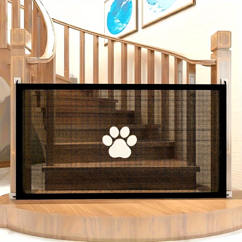 retractable dog door no drill installation heavy duty pe Temu