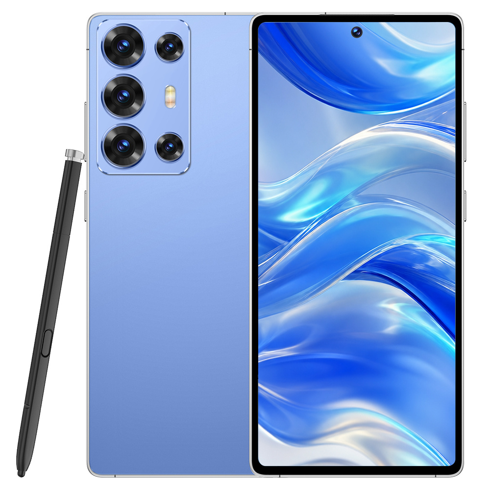 TEMU Unlocked Android Mobile Travel Phone 6.8 Inch Hd Screen 4+64gb Expandable Storage Dual Sim Face Fingerprint Unlock Complete Kit For Elderly