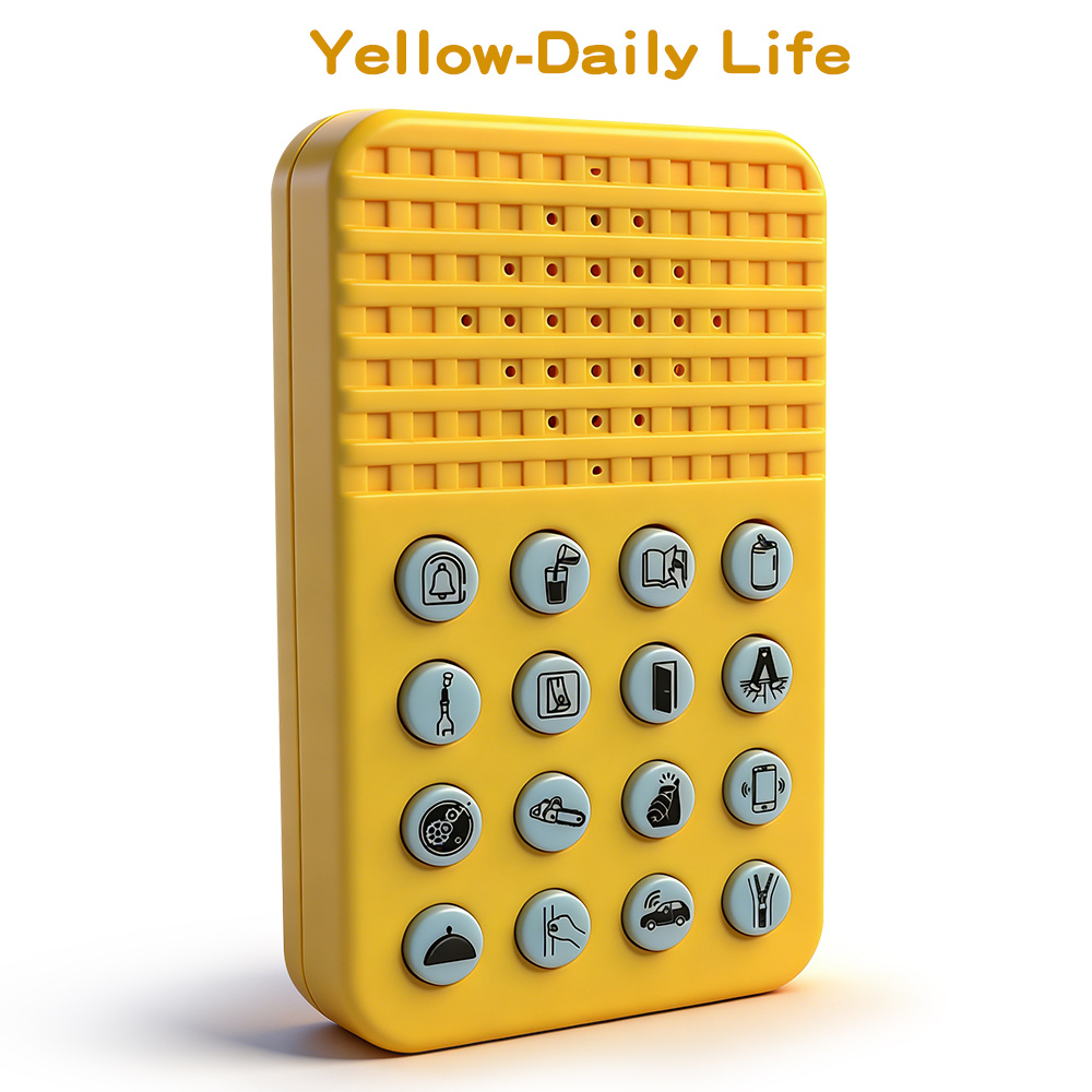 Yellow Sound Effects Machine, Fun Daily Sound Effects Toy
