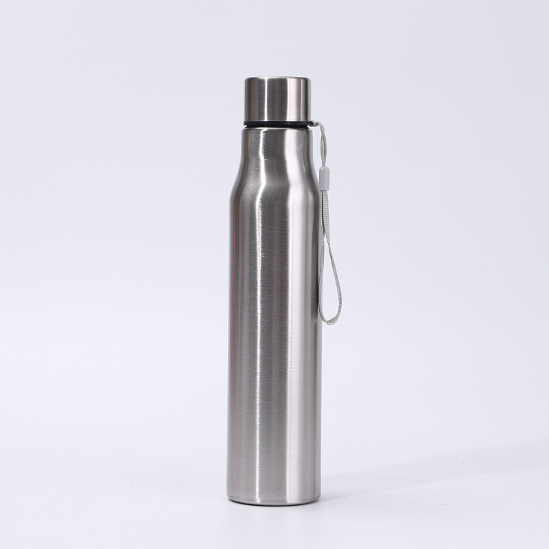 TEMU Vaso aislante de acero inoxidable de una sola capa, 1 pieza - Botella de agua de gran capacidad para exteriores, viajes y escalada - Vaso