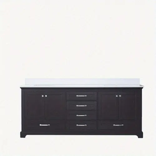 espresso double bath vanity 80 x 22 with cultured