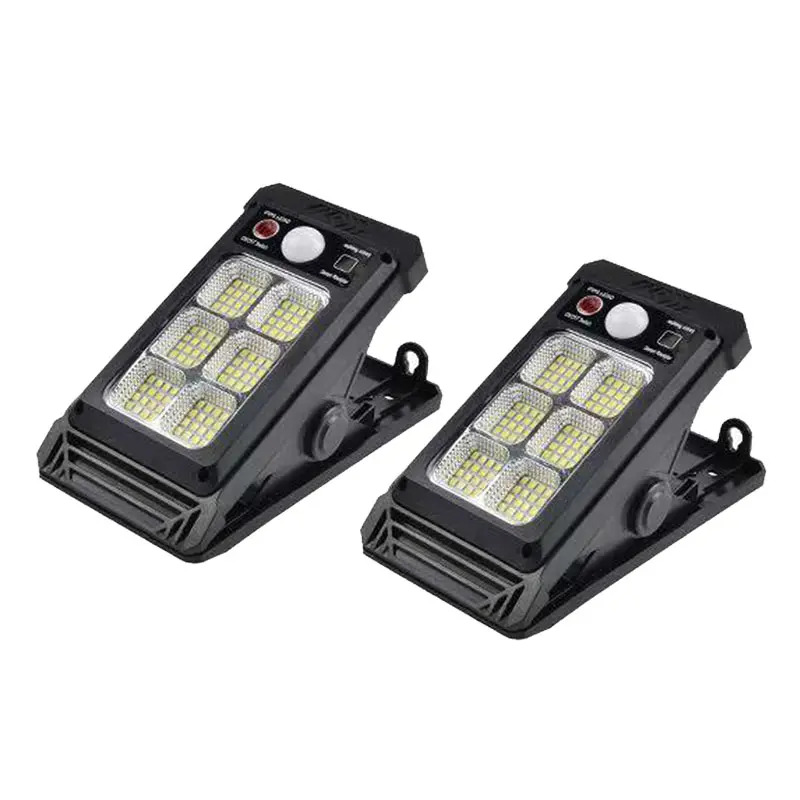 TEMU Clip On Solar Lights Outdoor Motion Sensor Wall Light, Garden Outdoor Led Clip Light, 3 Exterior Led Lamp Fixtures Ip65 For Porch Patio Fence