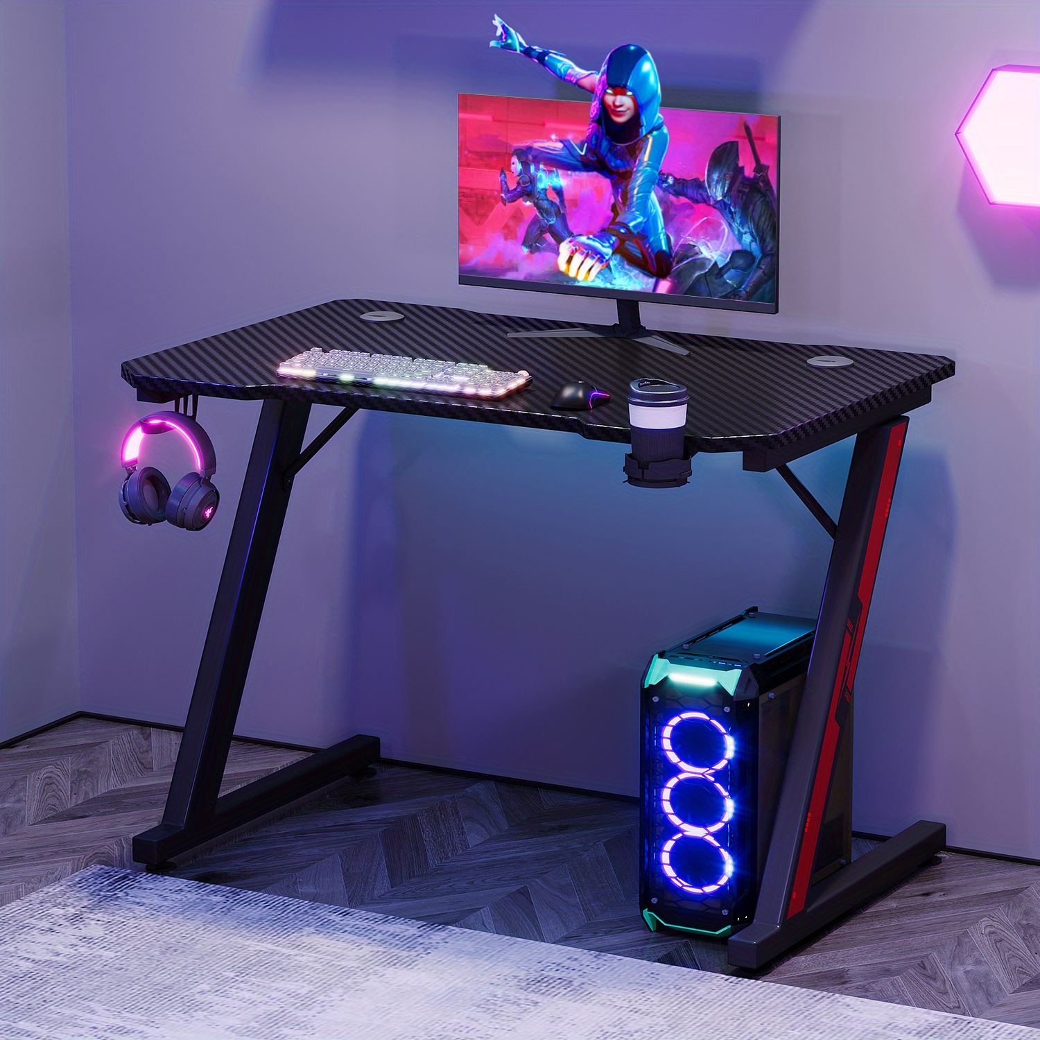 80 inch gaming desk discount