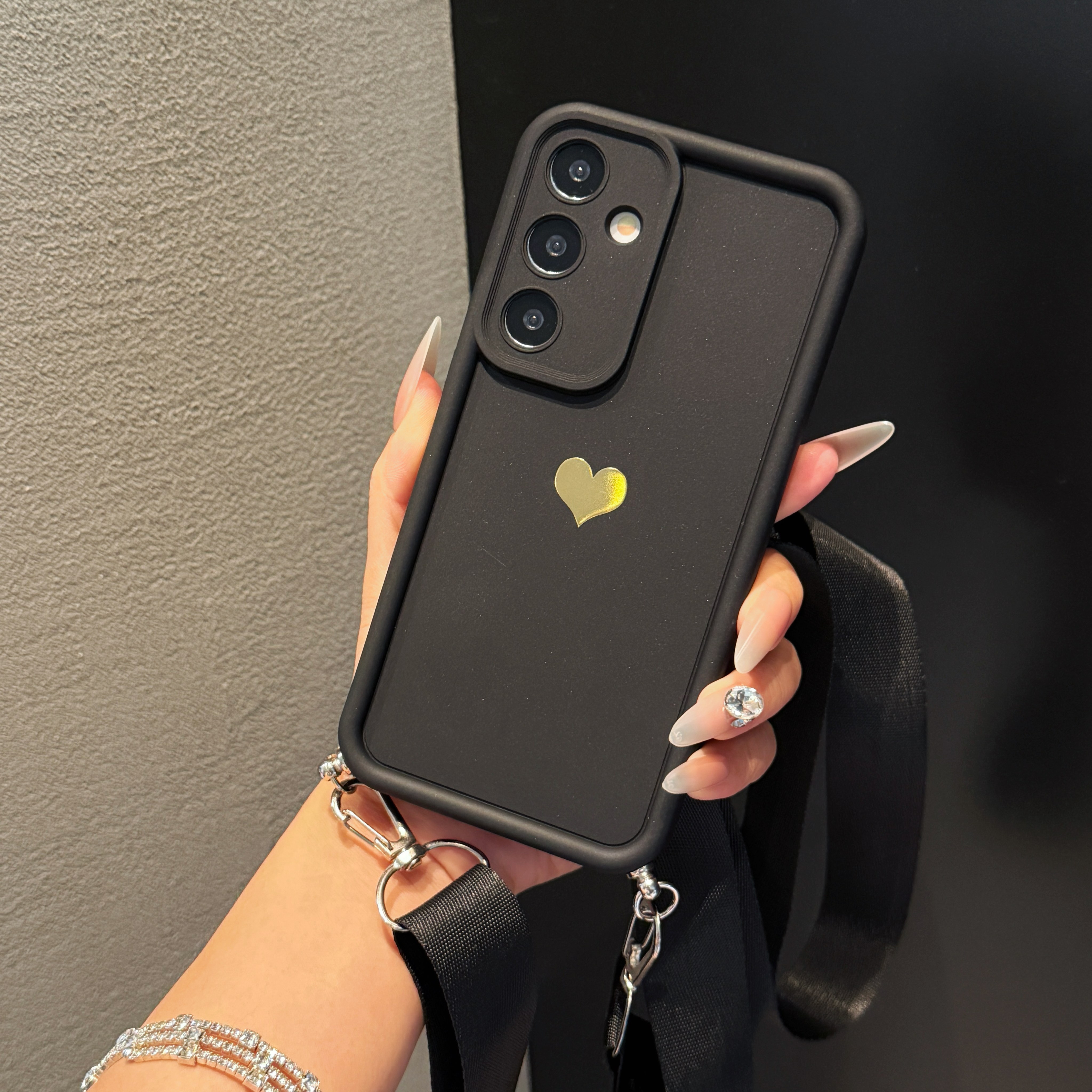 TEMU Lanyard Phone Case -shell + Flat Lanyard, Birthdays, Christmas, Travel, And Shopping. Compatible With S Series: S20/ S20fe/ S20u/ S21/ S21plus/