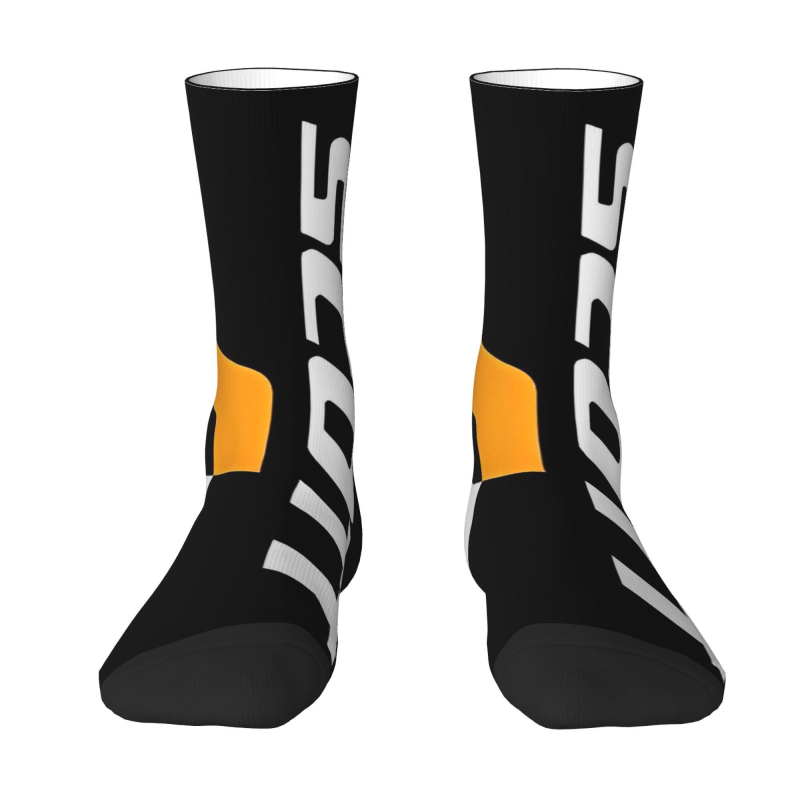 TEMU A Pair Of Men's Novelty Crew Socks, Scott Bicycle Delivers A Minimalist Sporty Style With 3d Printed Polyester Socks For Men