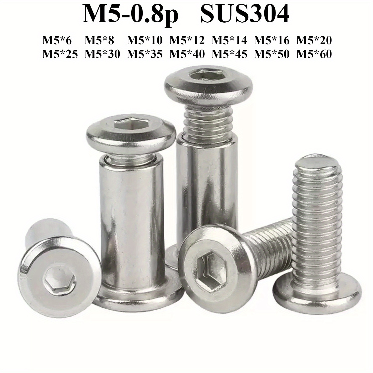 M2 X 20mm Socket Head Cap Screw In A2 Stainless - ISO 4762 (DIN 912) - Westfield Fasteners Ltd - Foto 5