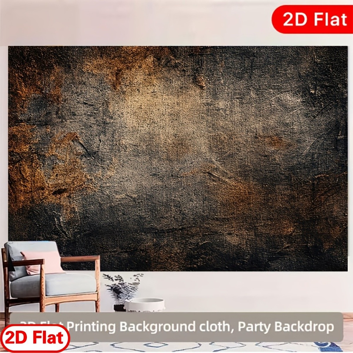 Vintage Industrial Grunge Backdrop