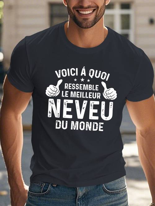camiseta de manga corta elegante para hombre, para el verano