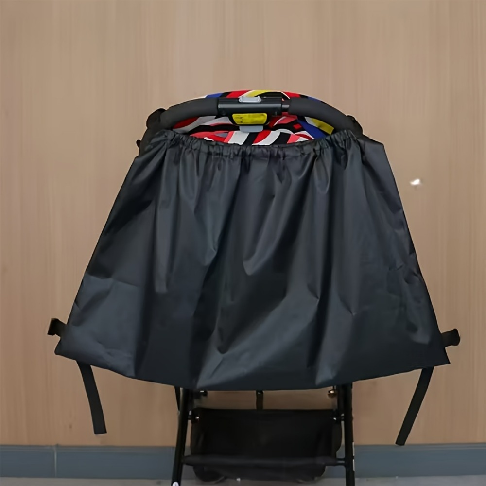 Large Capacity Hanging Stroller Storage Bag, Multifunctional Cart