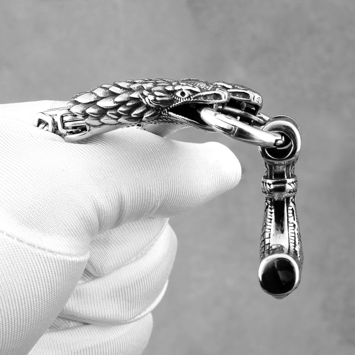Men's Thor Hammer Pendant Stainless Steel Necklace