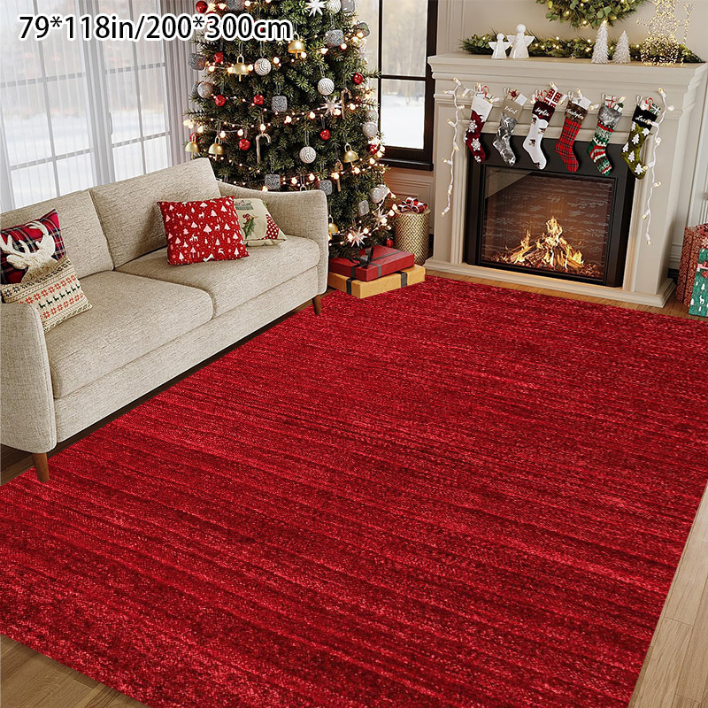 Tapis De Salon Poils Ras, Grand Carré Moderne Tapis De Couloir, Chambre