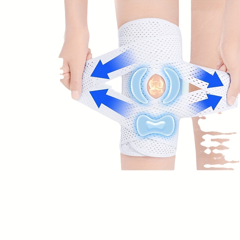 1pc Procare Knee Support Side - Compression Breathable Adjustable Support, Nylon Spandex Blend Material, Unisex Non-electric Style