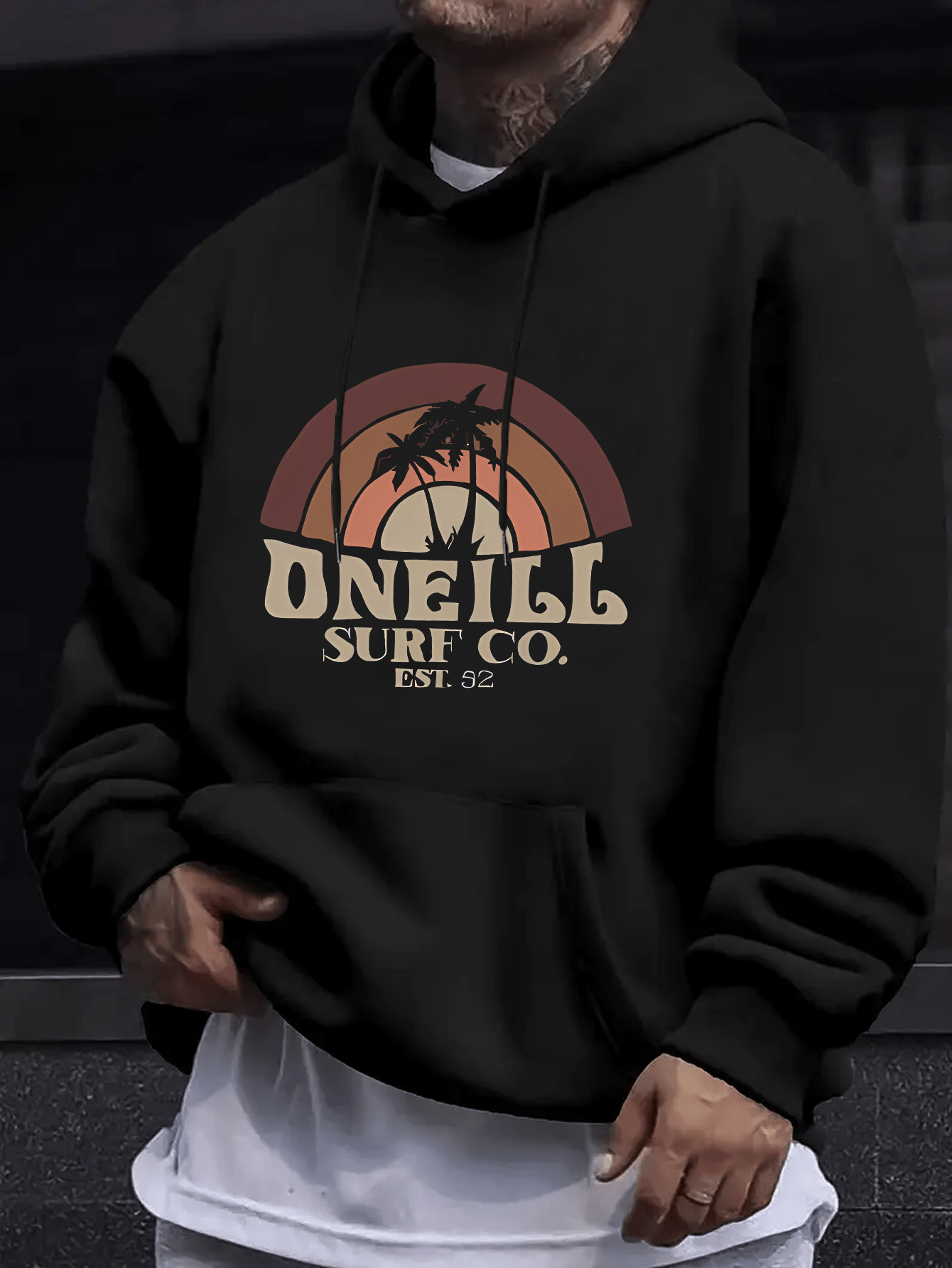 mens   hooded sweatshirt