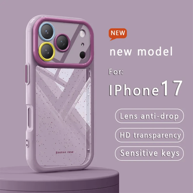 TEMU Phone Case: High Case With Creative Floral Patterns, Colored Cream Transparent, Suitable For Iphone X/11/12/13/14/15/16/17/plus/pro/, Providing