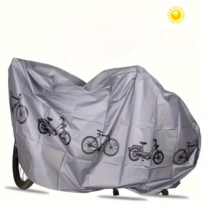 all weather bike cover heavy duty eva for ebikes bicycles uv and frost resistant