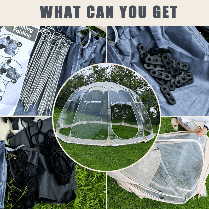 Pop-Up Bubble Tent Camping Tent, Wind Resistant