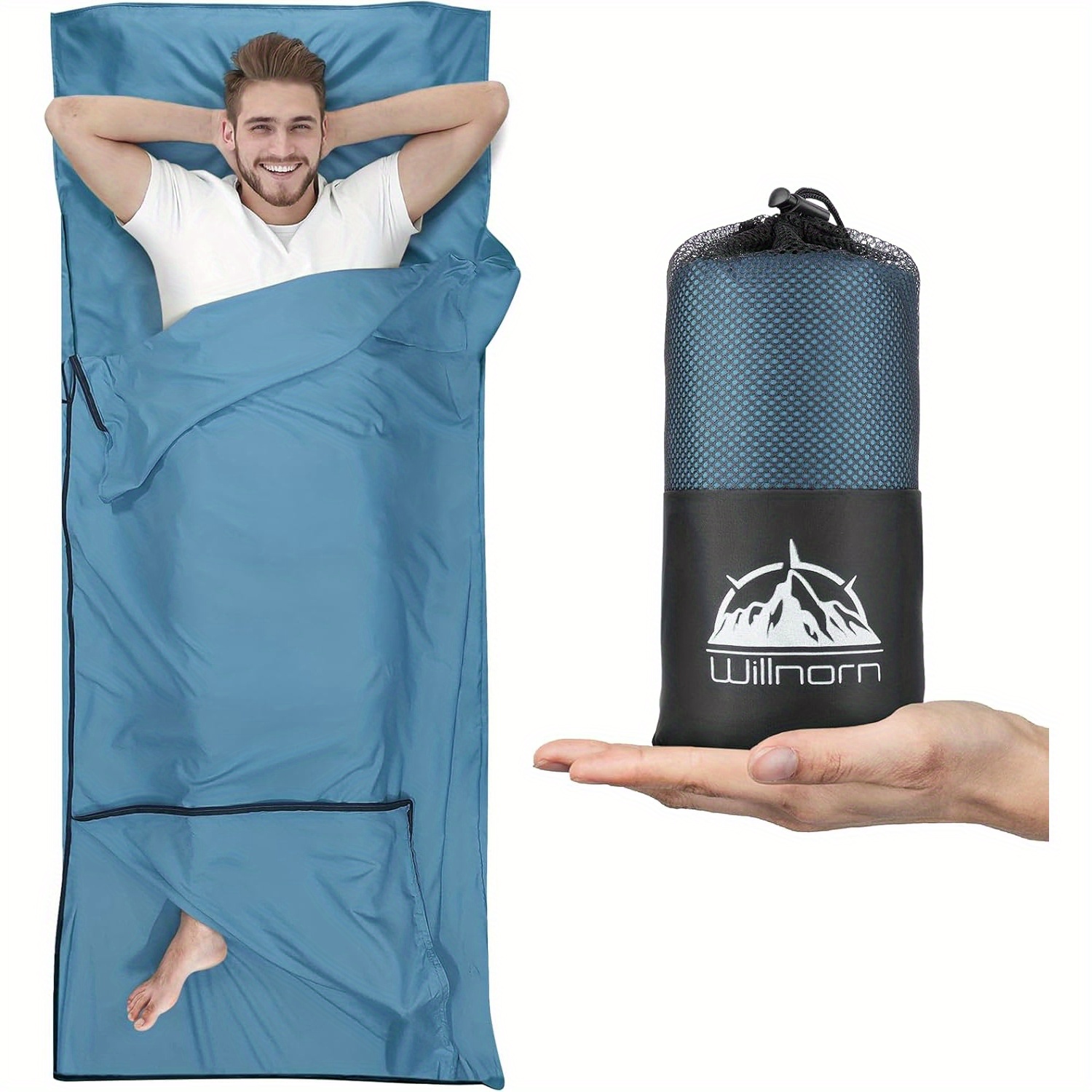 sleeping bag liners sold on Temu United States