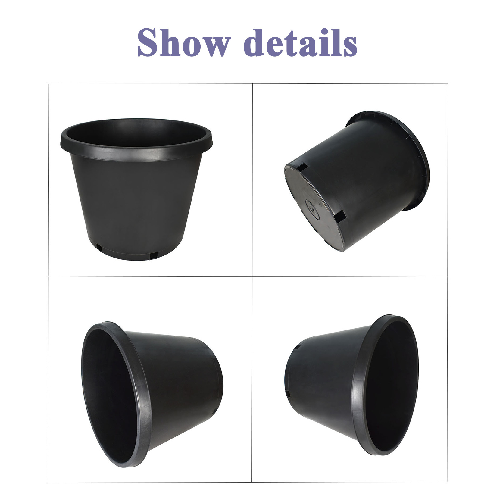mid century modern plant pot Funky Plant Pot, Mid Century Modern Pots with Drainage and Saucer, Cache Planter  Pot "FLOW"  Rosebud HomeGoods