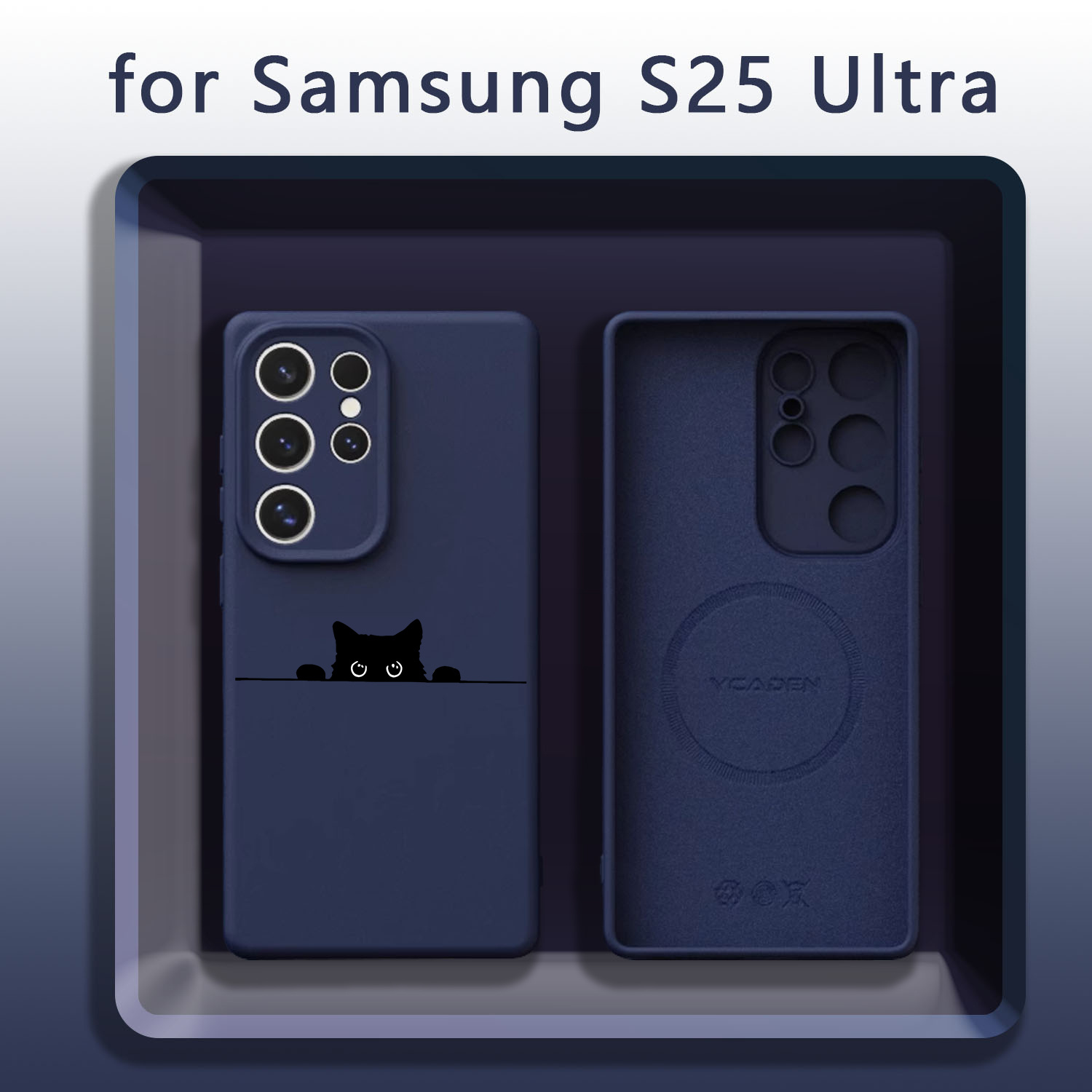 TEMU For Galaxy S25 Ultra/galaxy S24+/s23ultra/s22+/s22 Phone Cases, Magnetic Phone Cases, Couple Phone Cases, Unisex Phone Cases, Solid Color Phone