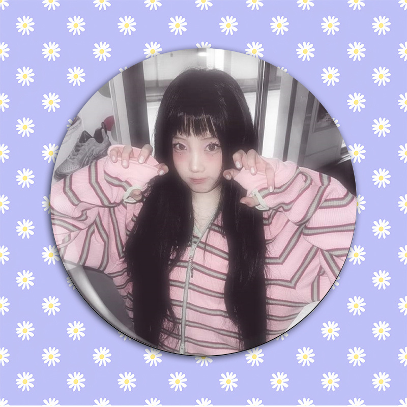 TEMU 52mm New Style, Cute Round Button Badge Brooch, Badge, Round Metal Brooch Badge, Suitable As A Fun Gift Or Idea For Relatives, , .