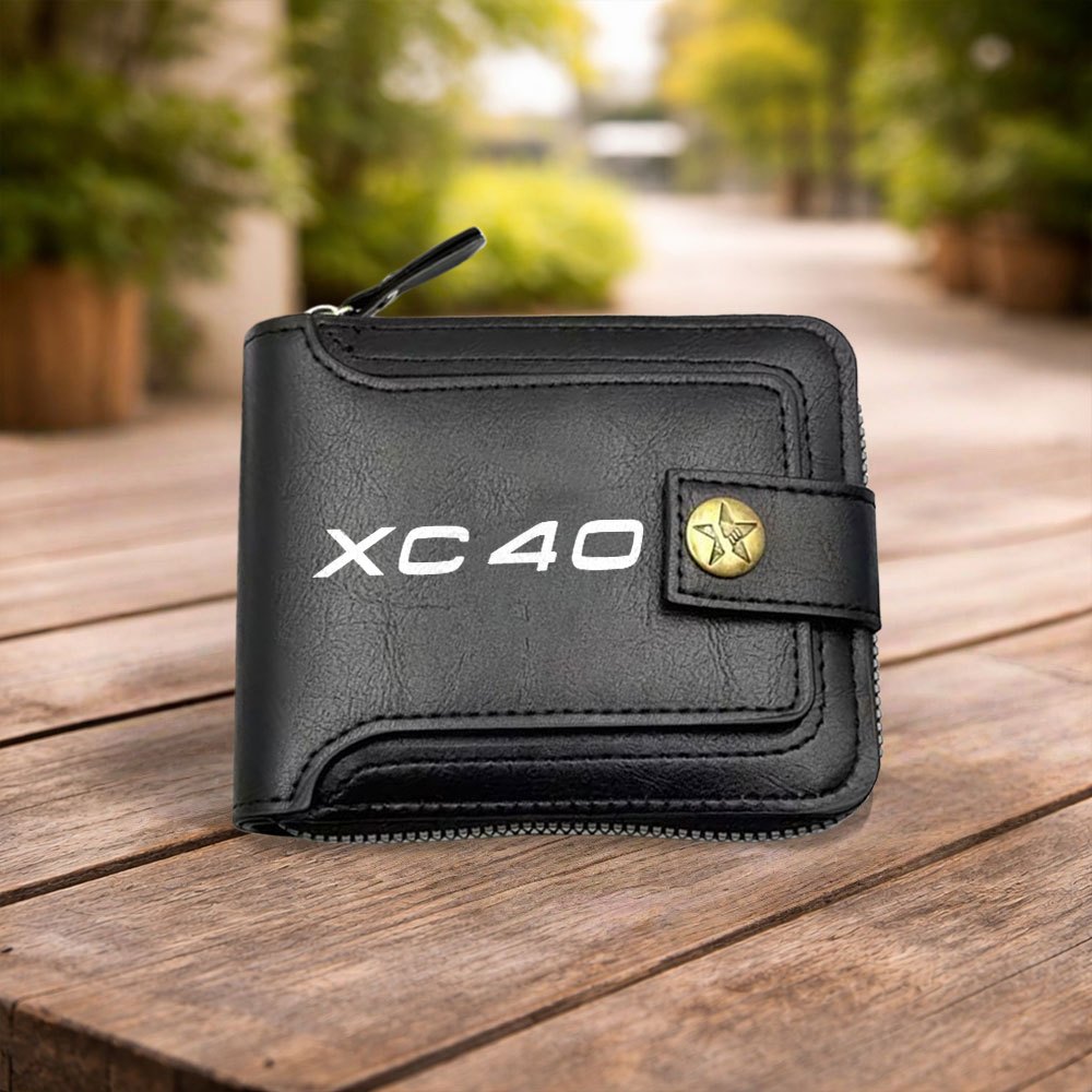 TEMU New Large-capacity Durable Vintage Coin Purse With Multiple Card Slots And Zipper Closure, Suitable For Storing Cash, Keys, Id Cards, And