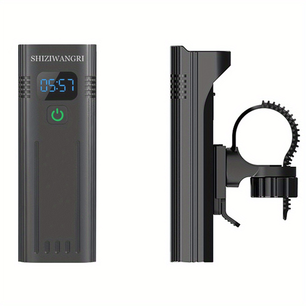 8*LED 10000mAh Fietslicht Bergfiets Voorlicht Hooglicht Vermogensdisplay USB Oplaadbare Koplamp Zaklamp -verblinding Aluminiumlegering Fietsaccessoires