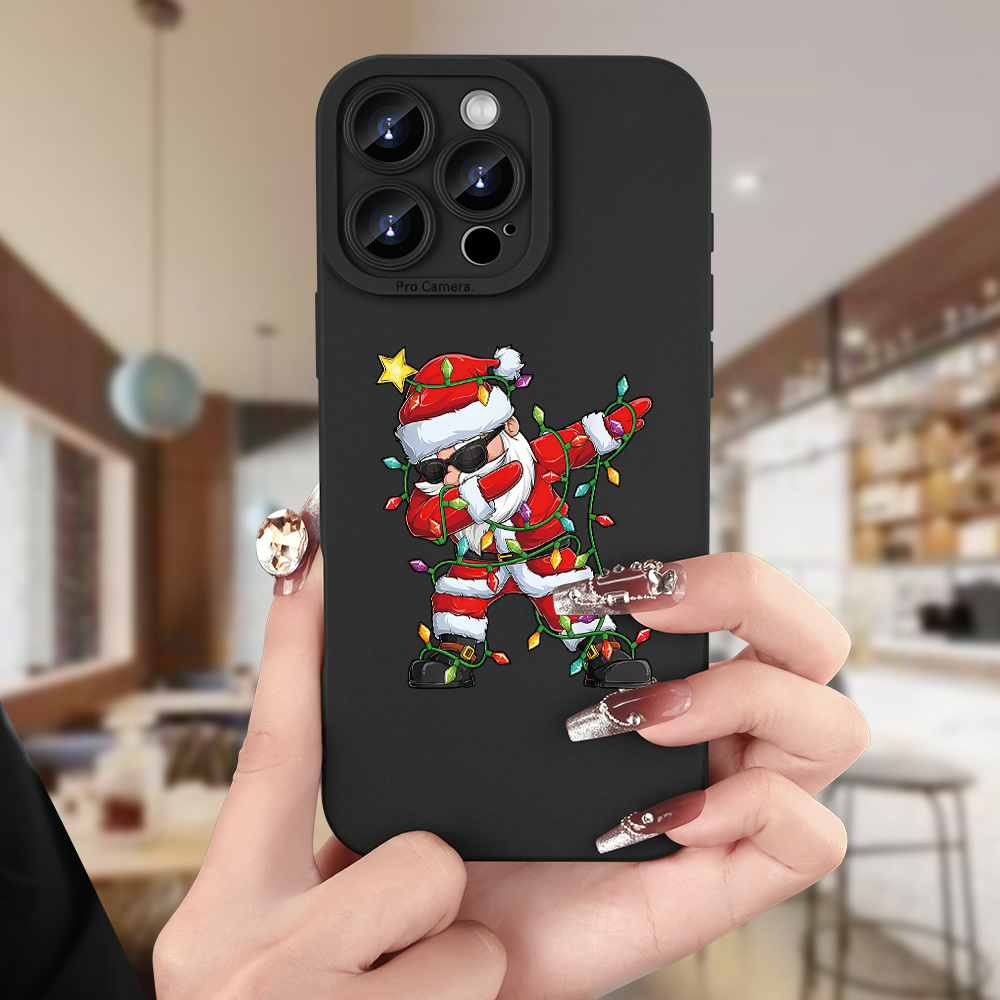 

Christmas Pattern Phone , , Shockproof And Drop- Tpu , Or And , Suitable For 16iphone 15 14 11 Xs Xr X 7 8 S