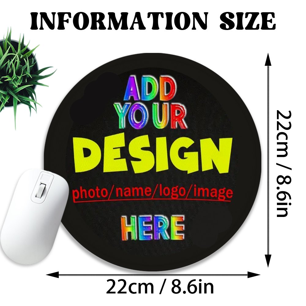 TEMU Customizable Mouse Pad - Suitable For Office Computers, Laptops, Gaming Mouse Pads, , Girlfriends, Gifts, Desktop Accessories, Computer