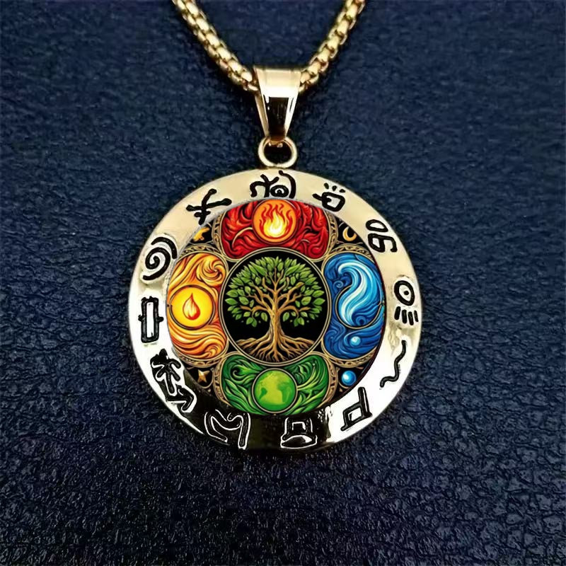 TEMU Collar con colgante de 1 pieza, colgante tótem de