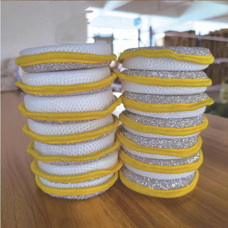 3/6/12pcs Heavy-Duty Natural Sea Sponge Kitchen Cleaning Set - Heavy-Duty Scratch-Resistant Dish Sponges, Non-Scratch Surface Safe, Reusable & Washable, Double-Sided with Hanging Holes, Multi-Purpose for Pots, Pans, Glass, Dishes - White & Yellow (3 Colors Available) - Ideal for Home & Commercial Use - Made from Natural Sponge Material, Efficient Dishwashing, Multi-Purpose Cleaning Accessories, Durable & Long-Lasting, Cleaning Sponges for Dishes, High Density Kitchen Sponge,
