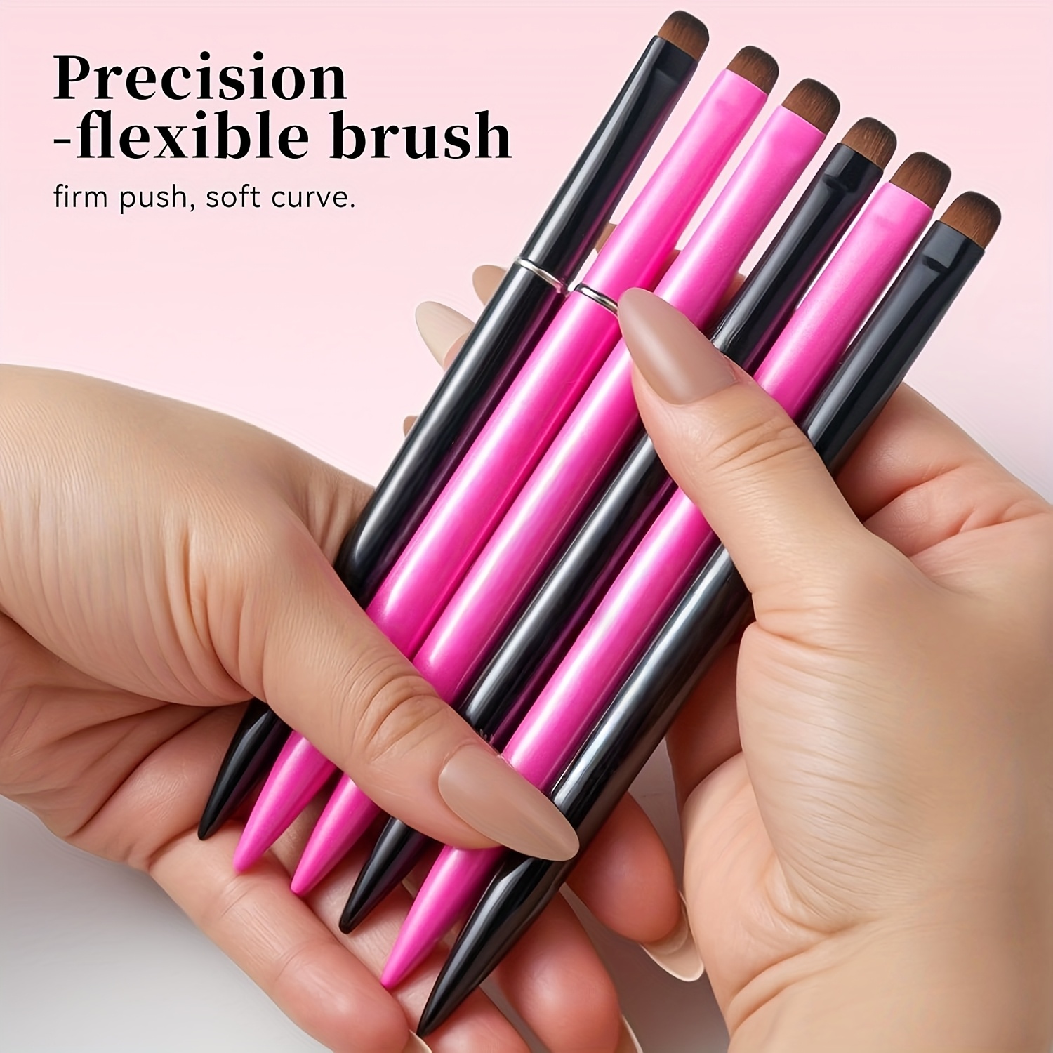 3-in-1 French Nail Brush for Gel & Acrylic Nails
