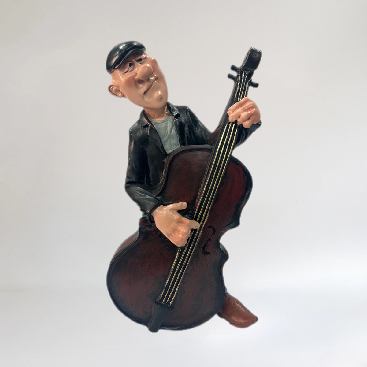 Image of Guitarist Musician Figurine Ornaments, Home Decoration Sculpture Furnishings, Suitable For Living Room, Bedroom, Desktop Decorative Art, Gift For Guitar Music Lovers, Collectible Ornaments