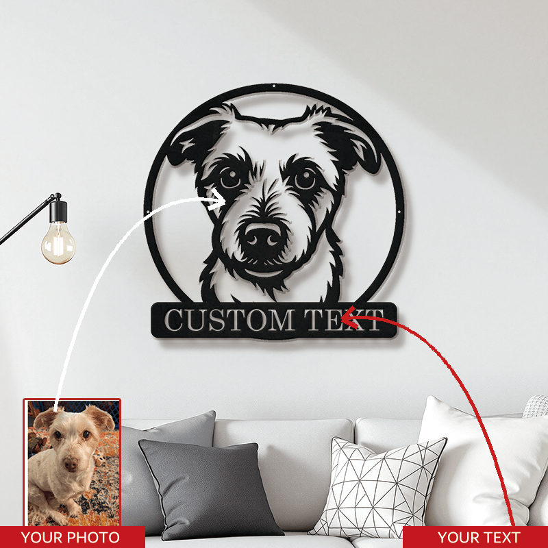 Custom Pet Portrait Memorial Art, Hand-Drawn Black & White Dog Sketch
