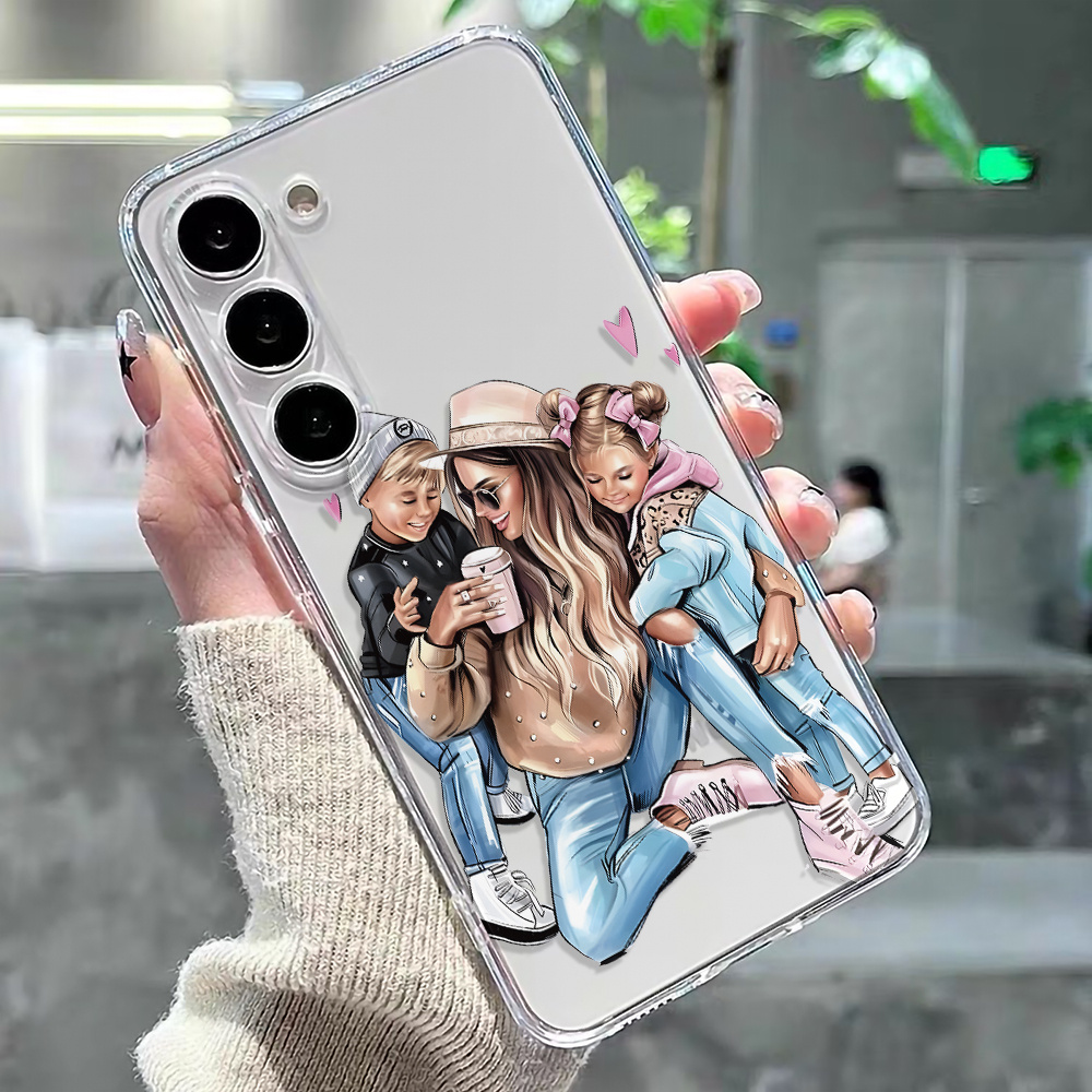 TEMU Wishing A Wonderful Day To The With A Stylish Phone Case Designed For Galaxy