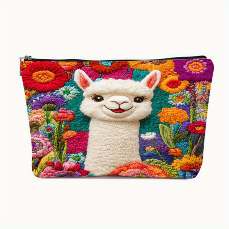 Temu – TEMU 1pc, Crow Tuester Makeup Bag, Safety Zipper, Travel Makeup Bag, Zipper Light Makeup Bag, Multi-functional Makeup Bag, Makeup Bag, Toiletries Bag