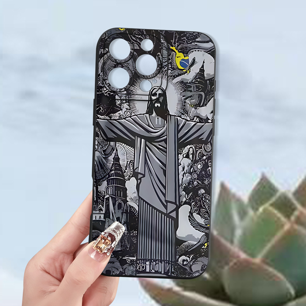 Ovitek za telefon: Eleganten in vrhunski odporen proti padcem, odporen proti obrabi, potiskan ovitek za telefon s trendovskim in kreativnim
