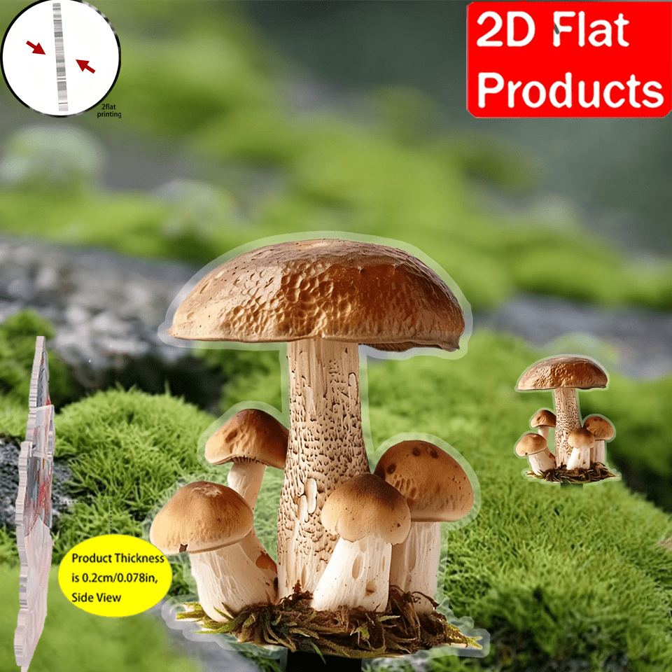 1/2 stck pilz gartenstbe mini pilze in verschiedenen - Temu Germany