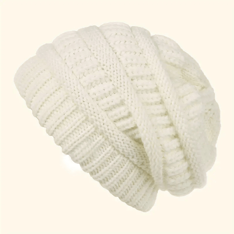 Unisex Solid Color Y2K Style Beanie Hat