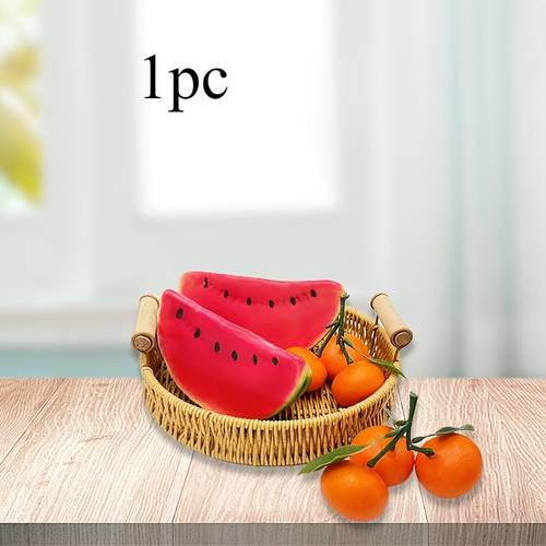 realistic watermelon ps fruit model for photography props teaching aids and winter decorations thanksgiving and winter themed showcases realistic watermelon