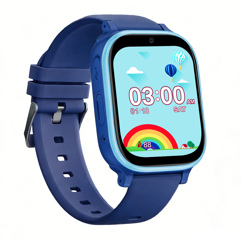 Smartwatch, Smartwatch Telefoon voor Meisjes Jongens met SOS Oproep, 4.65 cm HD Smartwatch Kinder Fitness Tracker Jongen Meisje 31 Spelletjes Camera Stappenteller Wekker Kerst- en Verjaardagscadeaus