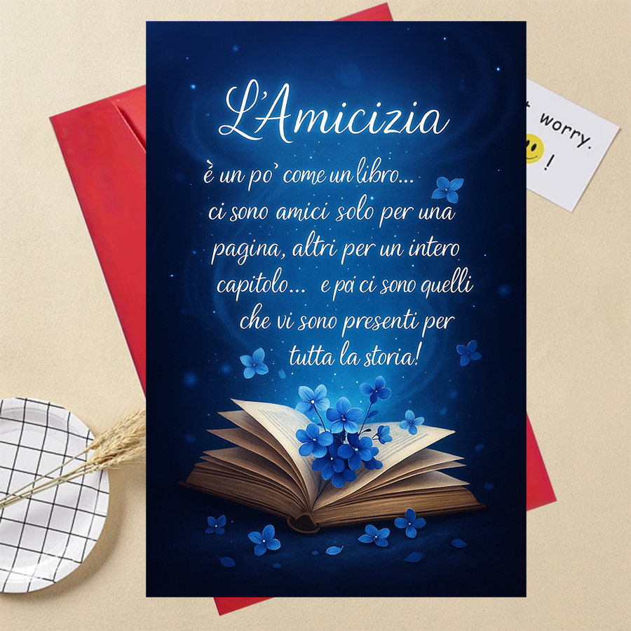 TEMU Biglietto di "Un Unico" progettato per i migliori , per i compleanni esprimere la gratitudine. Un regalo ispiratore per un , sia a donne che a .