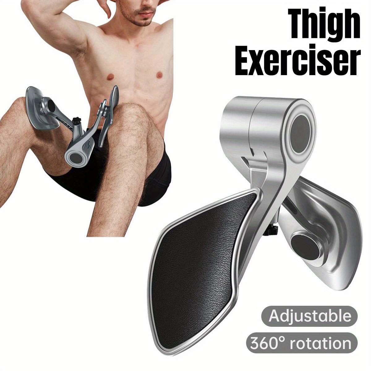 1pc Pelvic Floor Muscle Trainer - Adjustable Levator Sphincter Exerciser, Professional Medical Supplies, Material: Other, for Slimming Thighs & Strengthening Pelvic Muscles, Ideal for Home Fitness/ Health Improvement Enthusiasts
