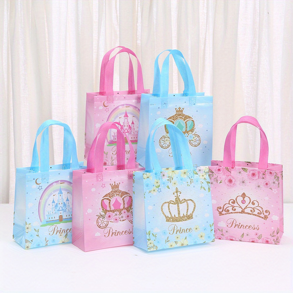12 bolsas princesa bolsas regalo en tela no Temu Colombia
