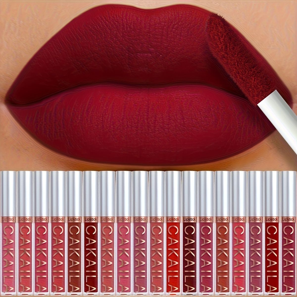 Image of 18-color Matte Lipstick Set, Non-staining Lip Gloss Long-lasting And Waterproof, Waterproof And Softening Matte Lip Color